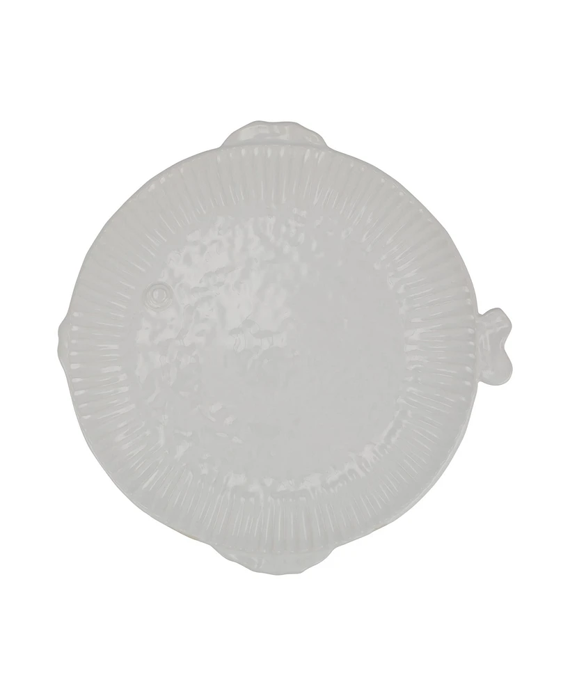 Vietri Pesce Serena Round Platter16"d