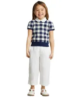 Polo Ralph Lauren Little Girls Wide-Leg Pants