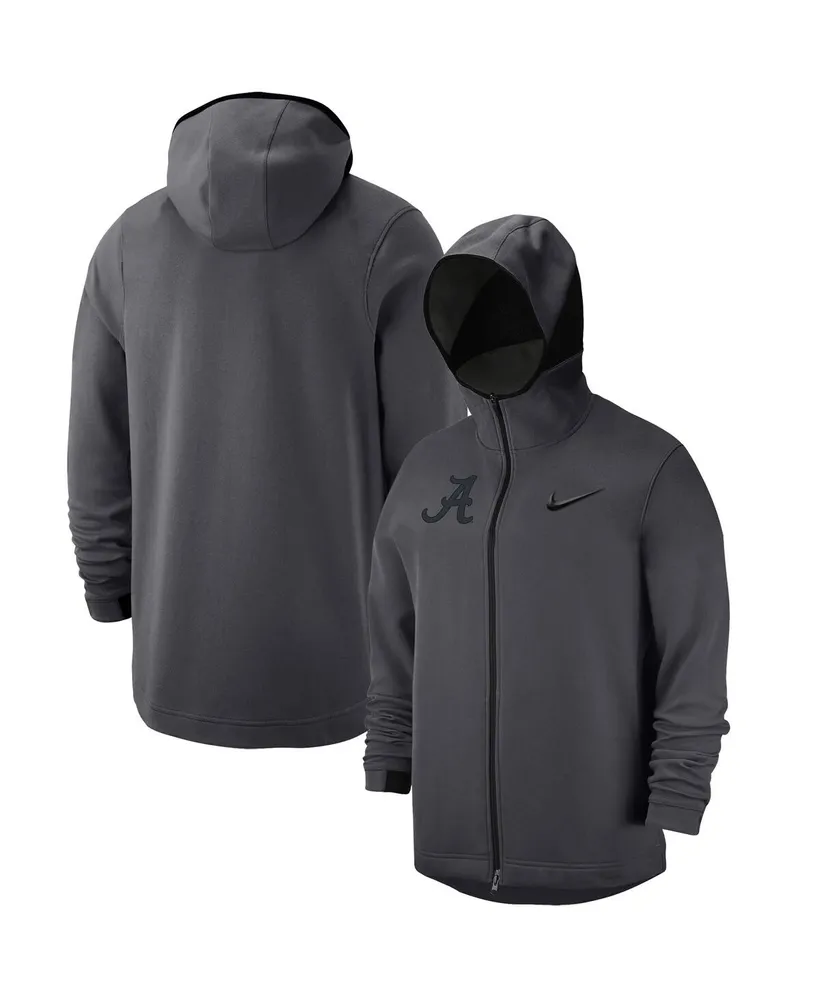 Men's Nike Anthracite Alabama Crimson Tide Tonal Showtime Full-Zip Hoodie