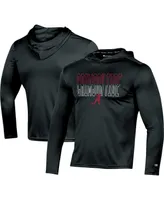 Men's Champion Black Alabama Crimson Tide Impact Pullover Hoodie