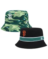 Men's New Era Black San Francisco Giants Reverse Bucket Hat