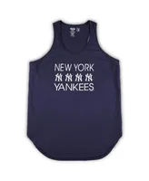 Women's Concepts Sport Navy, Heather Gray New York Yankees Plus Meter Tank Top and Pants Sleep Set