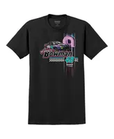 Men's Hendrick Motorsports Team Collection Black Alex Bowman ally Night Car T-shirt