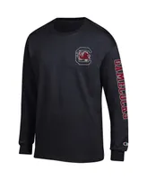 Men's Champion South Carolina Gamecocks Team Stack 3-Hit Long Sleeve T-shirt