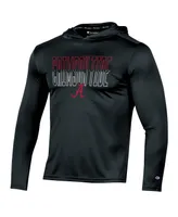 Men's Champion Black Alabama Crimson Tide Impact Pullover Hoodie