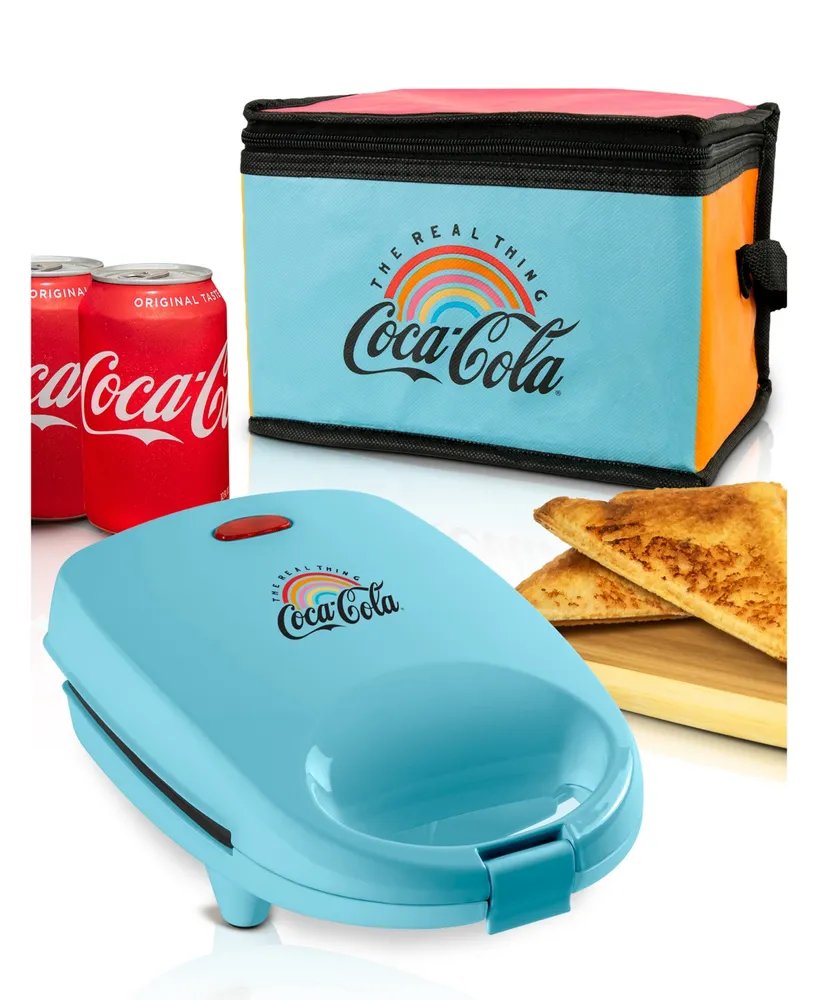 Coca-Cola 2,89" Sandwich Maker with Beverage Cooler Bag