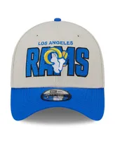 Men's New Era Stone, Royal Los Angeles Rams 2023 Nfl Draft 39THIRTY Flex Hat
