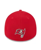 Men's New Era Red Tampa Bay Buccaneers 2023 Nfl Draft 39THIRTY Flex Hat