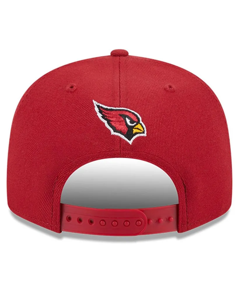 Men's New Era Cardinal Arizona Cardinals 2023 Nfl Draft 9FIFTY Snapback Adjustable Hat