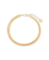 brook & york 14K Gold-Plated Wells Chain Bracelet