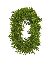 Love Boxwood Artificial Wall Decoration