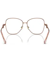 Versace Women's Butterfly Eyeglasses, VE1289 57 - Rose Gold