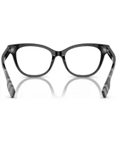 Burberry Women's Cat Eye Low Bridge Fit Eyeglasses, BE2375F 53