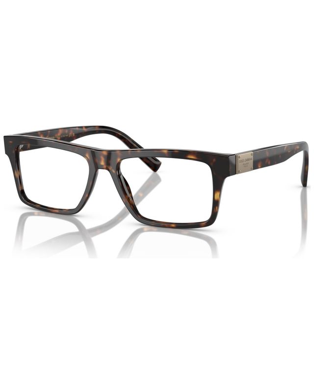 Dolce&Gabbana Men's Rectangle Eyeglasses