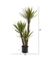 Nearly Natural 4ft. Yucca Artificial Tree