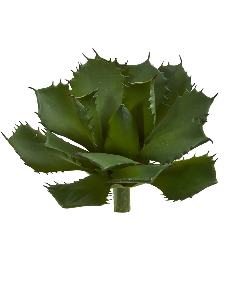 Nearly Natural 15" Succulent Pick Artificial Plant (Set of 2)