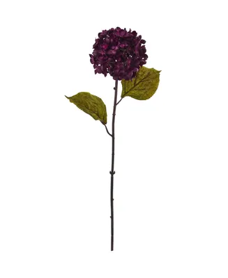 Nearly Natural 22" Fall Hydrangea Artificial Flower, Set of 6