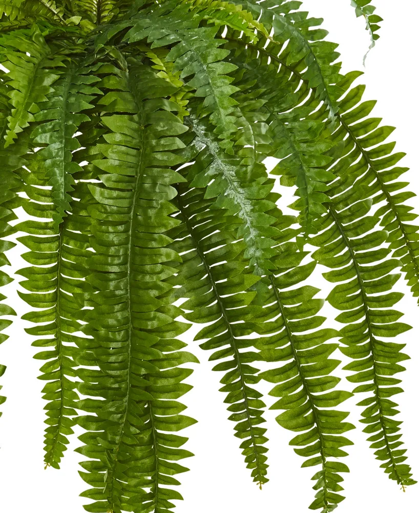 Nearly Natural 35" Boston Fern Artificial Plant (Set of 2)