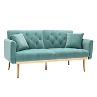 Simplie Fun Velvet Sofa
