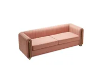 Simplie Fun Modern Velvet Sofa Iii