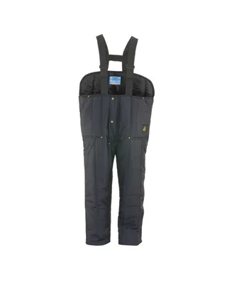 RefrigiWear Men's Iron-Tuff Insulated Low Bib Overalls -50F Cold Protection