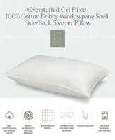 Ella Jayne 100% Cotton Dobby-Box Shell Firm Density Side/Back Sleeper Down Alternative Pillow
