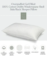 Ella Jayne 100% Cotton Dobby-Box Shell Firm Density Side/Back Sleeper Down Alternative Pillow
