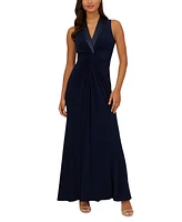 Adrianna Papell Women's Surplice Gown