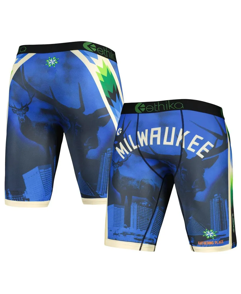 Men's Ethika Brown Memphis Grizzlies City Edition Boxer Briefs