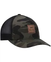 Men's Rvca Camo Va All The Way Trucker Snapback Hat