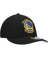 Men's New Era Black Golden State Warriors Team Low Profile 59FIFTY Fitted Hat