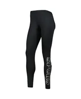 Women's G-iii 4Her by Carl Banks Black San Antonio Spurs Stadium Leggings