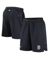 Men's Nike Navy Detroit Tigers Authentic Collection Flex Vent Performance Shorts