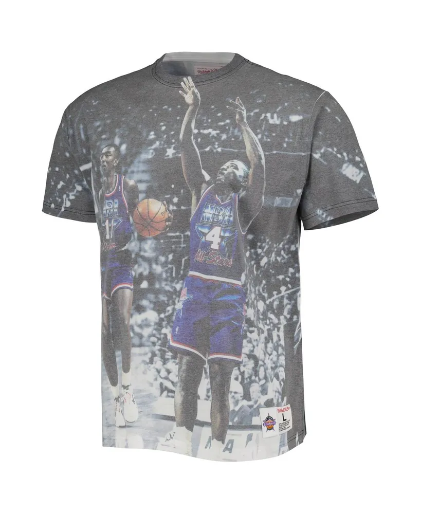 Men's Mitchell & Ness Detroit Pistons Above the Rim Graphic T-shirt