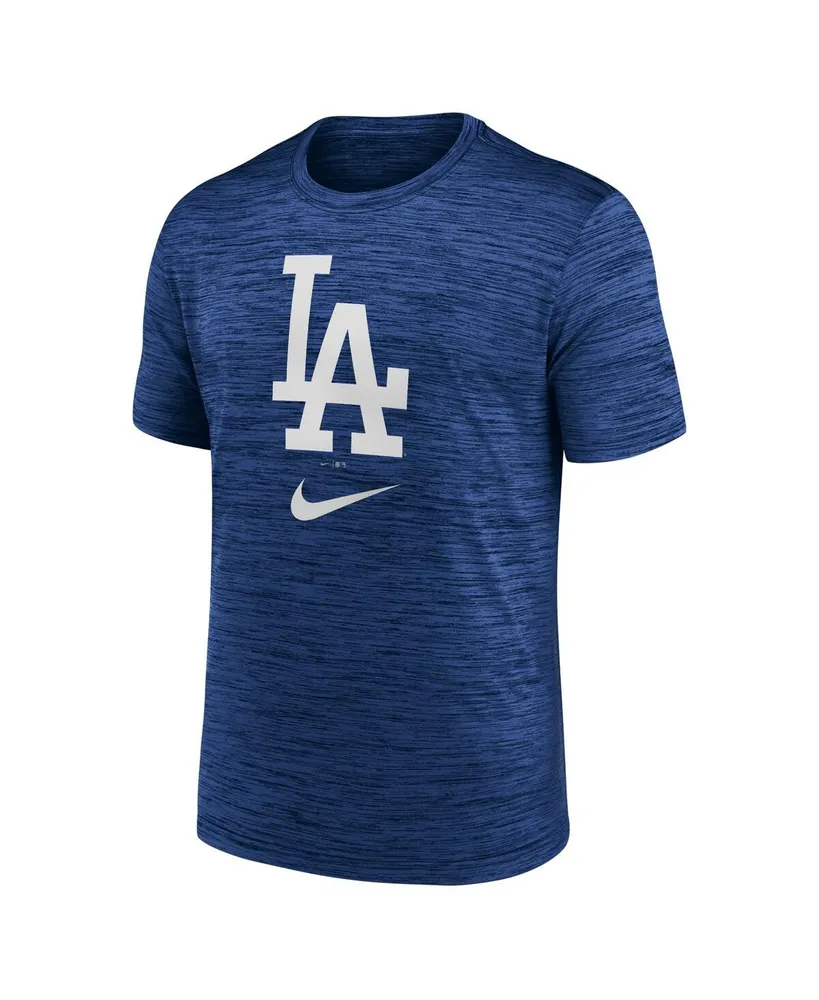 Men's Nike Royal Los Angeles Dodgers Logo Velocity Performance T-shirt