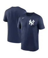 Men's Nike Navy New York Yankees New Legend Wordmark T-shirt