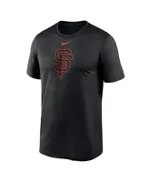 Men's Nike Black San Francisco Giants New Legend Logo T-shirt