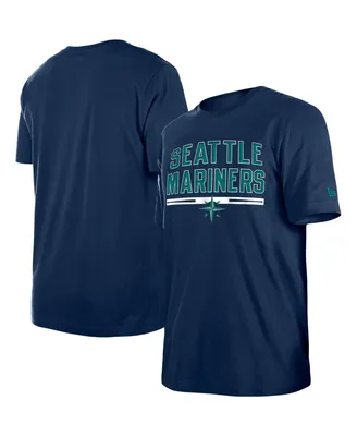 Men's New Era Navy Seattle Mariners Batting Practice T-shirt