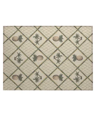 D Style Vertes Kitchen VRT7 1'8" x 2'6" Area Rug