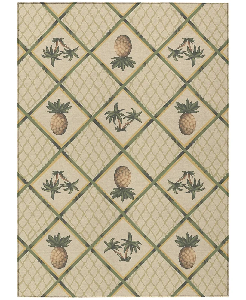 D Style Vertes Kitchen VRT7 8' x 10' Area Rug