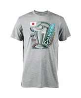 Men's Legends Gray Japan Baseball 2023 World Classic Champions Tri-Blend T-shirt