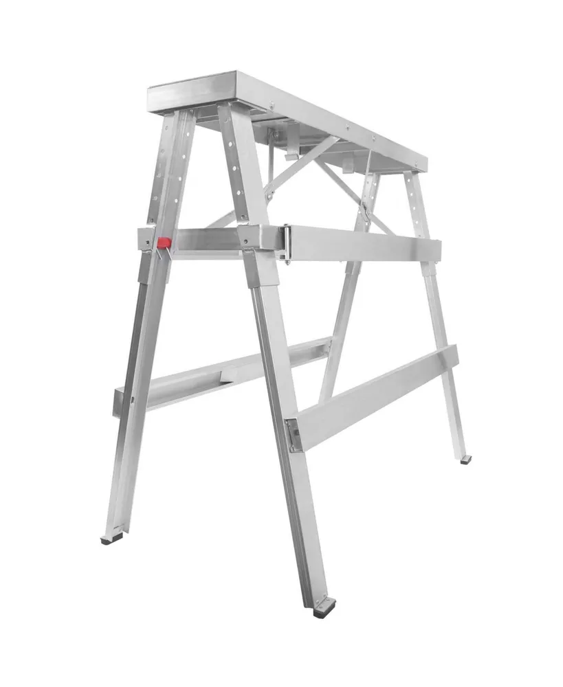 GypTool Adjustable Height Drywall Taping & Finishing Walk-Up Bench: 18 in