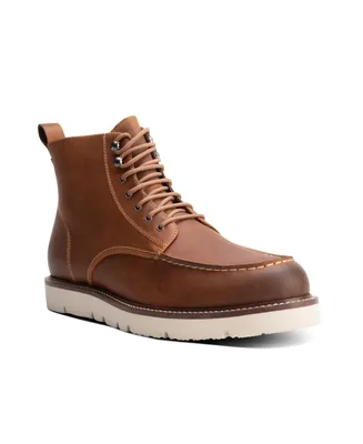 Men's Greenwood Casual Hybrid Wedge Moc-Toe Lace-Up Boots
