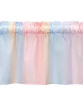 Bedtime Originals Rainbow Hearts Pink/Purple Stripes Nursery Window Valance