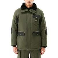 RefrigiWear Men's 54 Gold Insulated Jacket - Warm, Waterproof, Heavy-Duty Work Coat for Extreme Cold