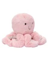 Lambs & Ivy Sea Dreams Pink Plush Octopus Stuffed Animal Toy - Bubbles