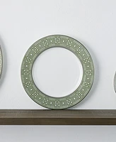 Noritake Infinity Green Platinum 4 Piece Salad Plate Set, Service for 4