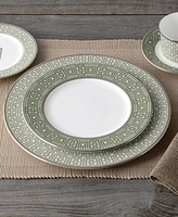 Noritake Infinity Platinum 4 Piece Dinner Plate Set , Service for 4
