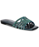 I.n.c. International Concepts Women's Tianah Embellished Flat Sandals, Created for Macy's