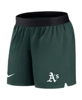 Women's Nike Green Oakland Athletics Authentic Collection Team Performance Shorts